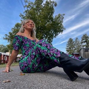 Vintage 90’s Floral Jumpsuit